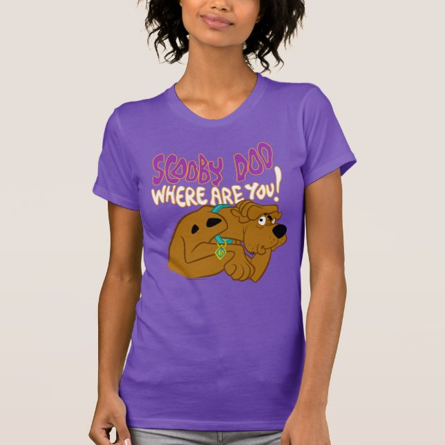 Camiseta Scooby-Doo Assustado (Frente)