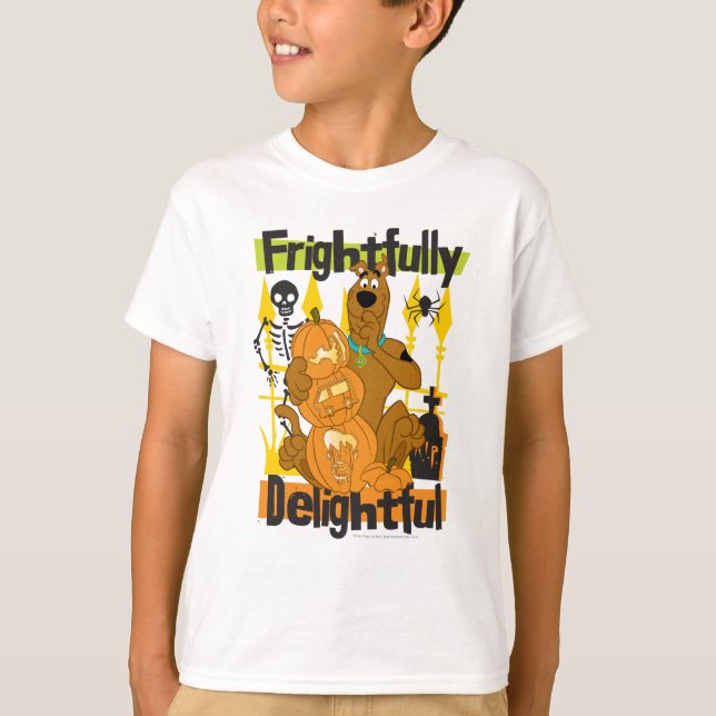 Camiseta Scooby-Doo Assustadoramente Delicioso (Frente)