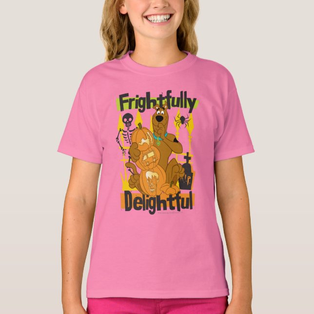 Camiseta Scooby-Doo Assustadoramente Delicioso (Frente)
