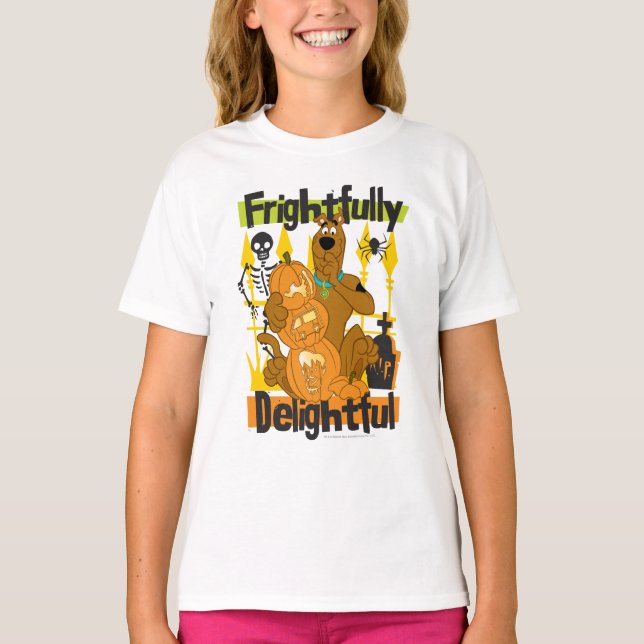 Camiseta Scooby-Doo Assustadoramente Delicioso (Frente)