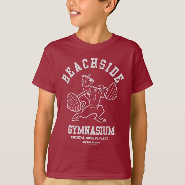 Camiseta Scooby-Doo "Beachside Gymnasium" (Frente)
