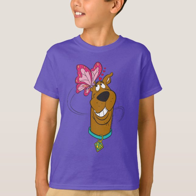 Camiseta Scooby-Doo Butterfly Kisses (Frente)
