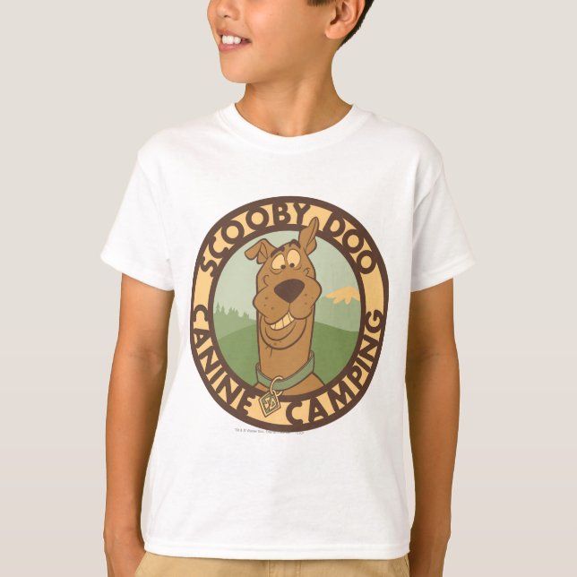 Camiseta Scooby-Doo "Canine Camping" (Frente)
