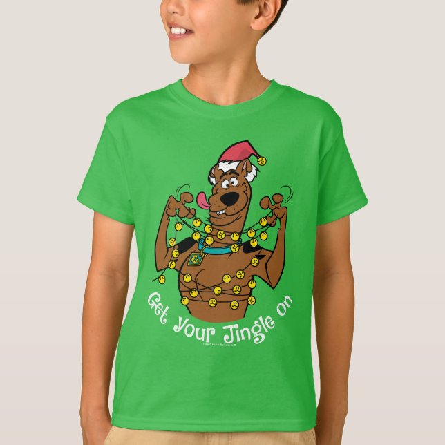 Camiseta Scooby-Doo "Coloque seu queixo" (Frente)