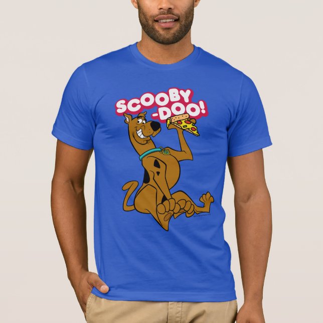 Camiseta Scooby Doo Com Pizza Slice (Frente)