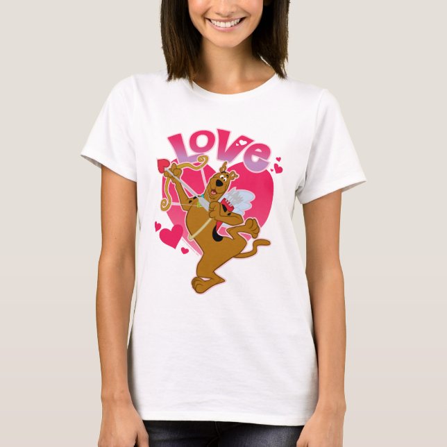 Camiseta Scooby-Doo Cupid - Love (Frente)