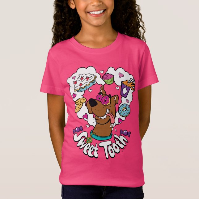 Camiseta Scooby-Doo "Doente Doce" (Frente)