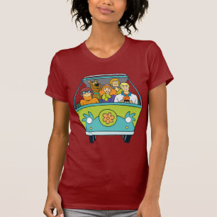 Camiseta Scooby-Doo e a Máquina Misteriosa Gang