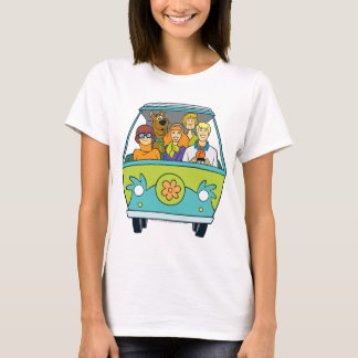 Camiseta Scooby-Doo e a Máquina Misteriosa Gang