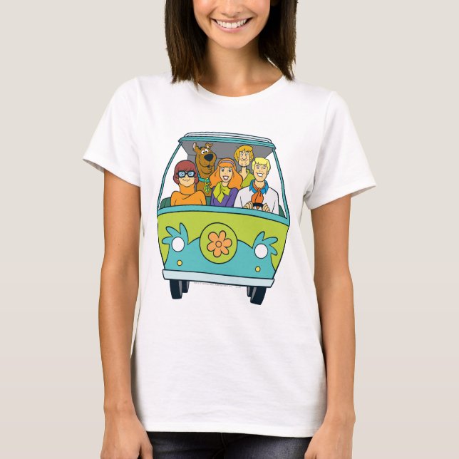 Camiseta Scooby-Doo e a Máquina Misteriosa Gang (Frente)