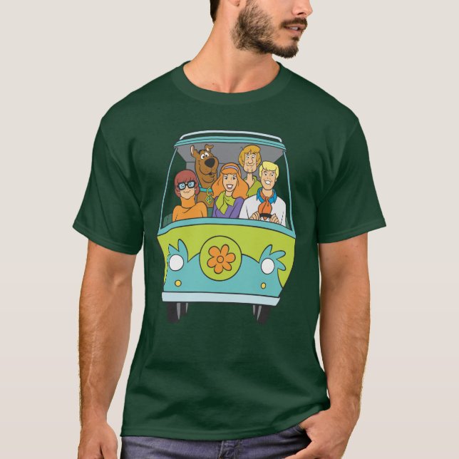 Camiseta Scooby-Doo e a Máquina Misteriosa Gang (Frente)