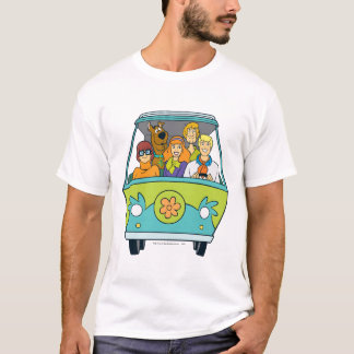 Camiseta Scooby-Doo e a Máquina Misteriosa Gang