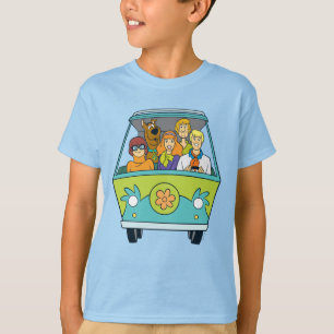 Camiseta Scooby-Doo e a Máquina Misteriosa Gang