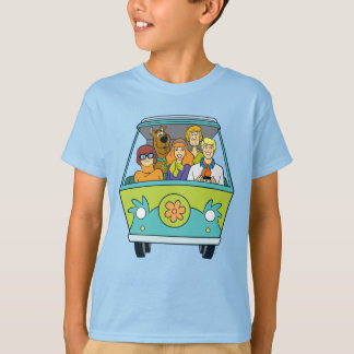 Camiseta Scooby-Doo e a Máquina Misteriosa Gang