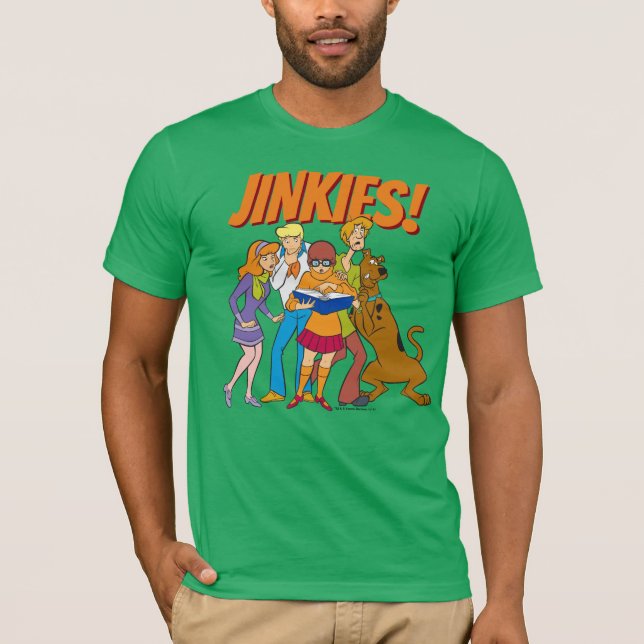Camiseta Scooby-Doo e o Gang Investigate Book (Frente)