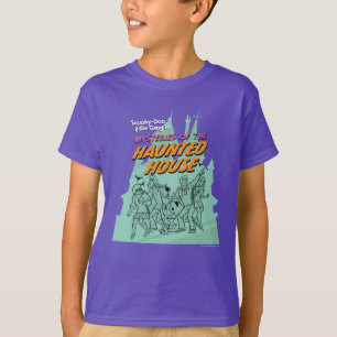 Camiseta Scooby-Doo e o grupo "casa assombrada "