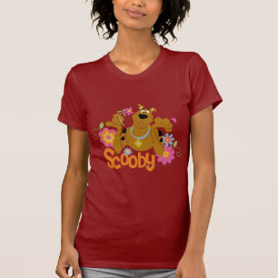 Camiseta Scooby-Doo Em Flores