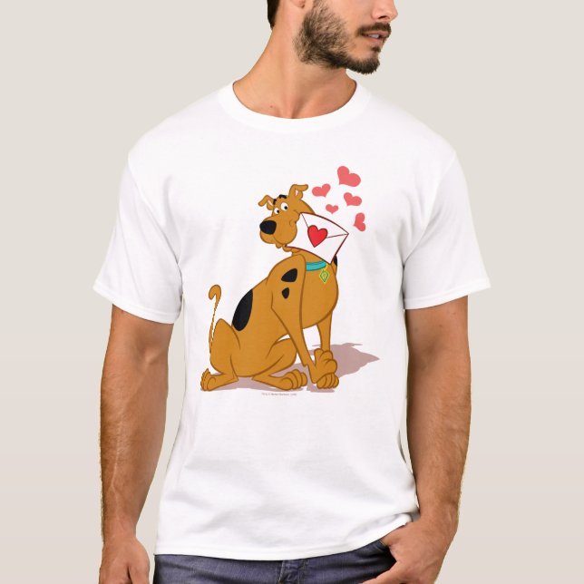Camiseta Scooby-Doo - Envelope do Namorados de retenção (Frente)