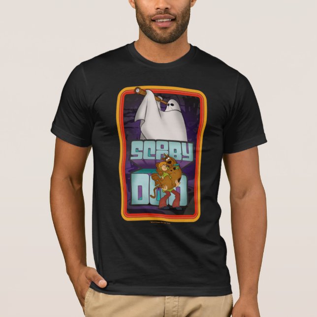 Camiseta Scooby-Doo | Fantasma à procura de Shaggy & Scooby (Frente)