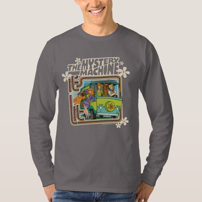 Camiseta Scooby-Doo | Gráfico de Máquina Misteriosa "Está L (Frente)