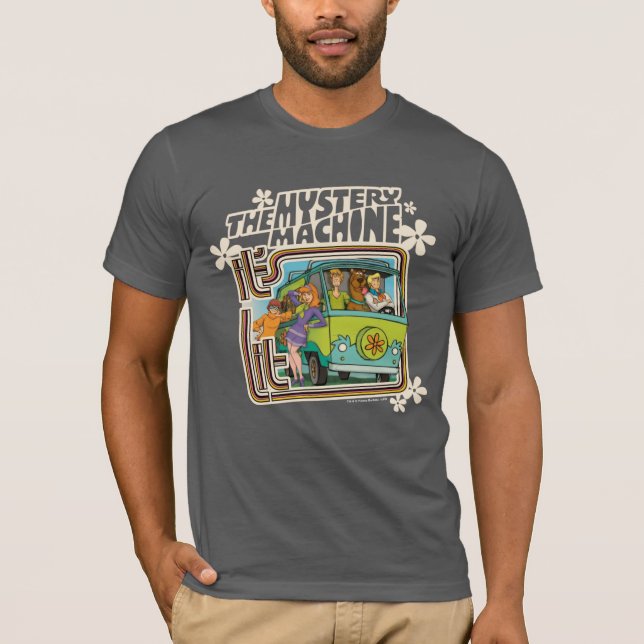 Camiseta Scooby-Doo | Gráfico de Máquina Misteriosa "Está L (Frente)