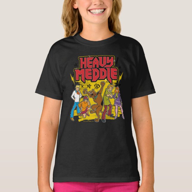Camiseta Scooby-Doo | Gráfico "Medalha Pesada" (Frente)