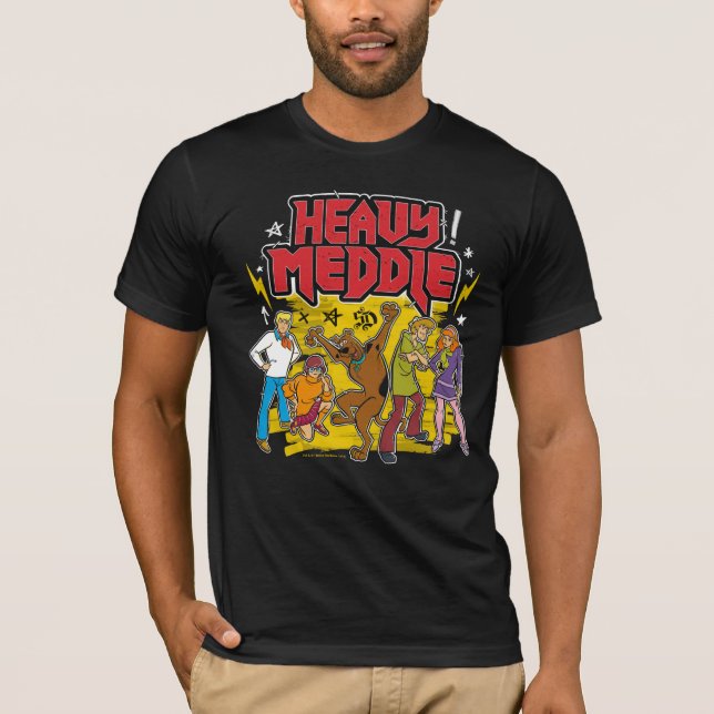 Camiseta Scooby-Doo | Gráfico "Medalha Pesada" (Frente)