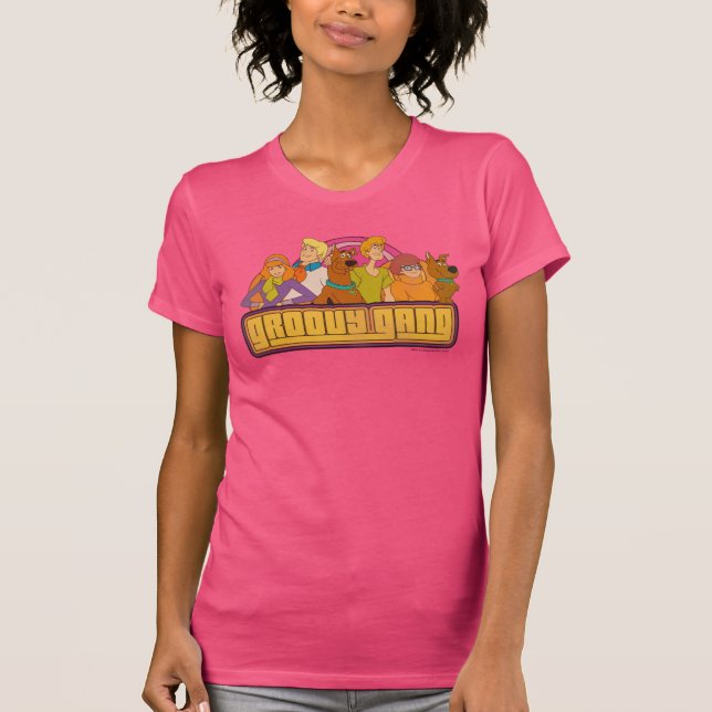 Camiseta Scooby-Doo | "Groovy Gang" - Gráfico de desenho an (Frente)