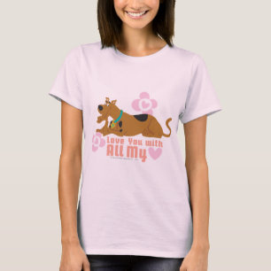 Camiseta Scooby-Doo "Love You With All My Heart"
