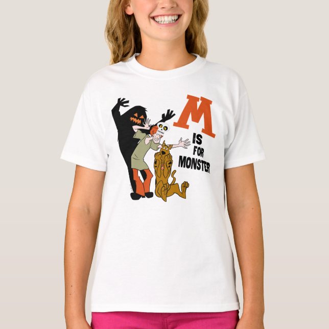 Camiseta Scooby-Doo | M é destinado ao Monster (Frente)