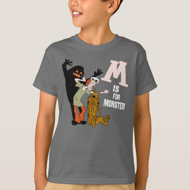 Camiseta Scooby-Doo | M é destinado ao Monster (Frente)