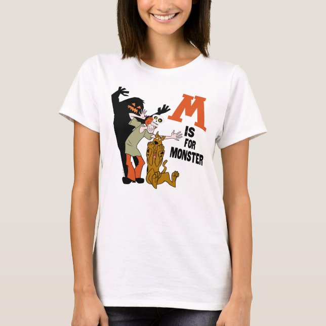 Camiseta Scooby-Doo | M é destinado ao Monster (Frente)