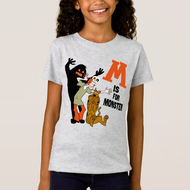 Camiseta Scooby-Doo | M é destinado ao Monster (Frente)