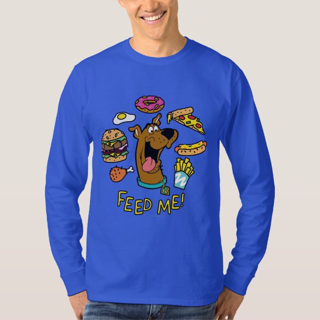 Camiseta Scooby-Doo Me Alimenta! (Frente)