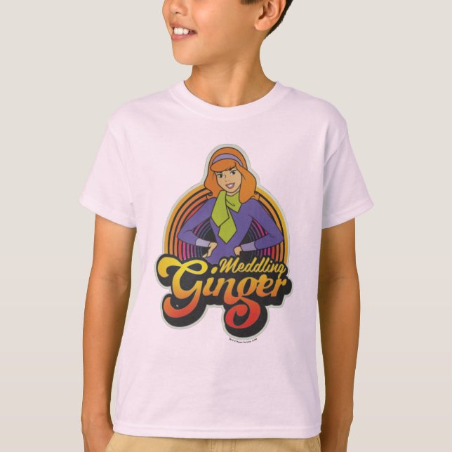Camiseta Scooby-Doo | "Meddling Ginger" Daphne (Frente)