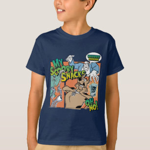 Camiseta Scooby-Doo "meus petiscos de Scooby "