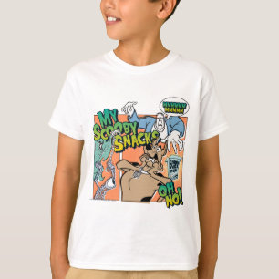 Camiseta Scooby-Doo "meus petiscos de Scooby "