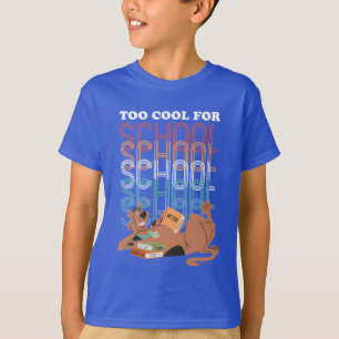 Camiseta Scooby Doo Muito Legal Para A Escola