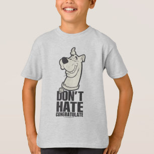 Camiseta Scooby-Doo "não deia, não felicita" o gráfico