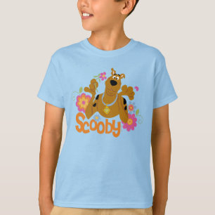 Camiseta Scooby-Doo nas flores