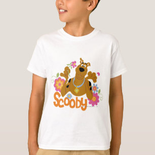 Camiseta Scooby-Doo nas flores