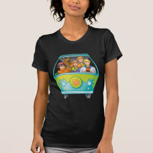 Camiseta Scooby-Doo & o Airbrush da máquina do mistério d