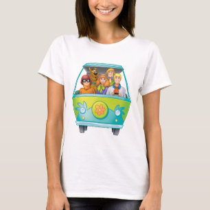 Camiseta Scooby-Doo & o Airbrush da máquina do mistério d