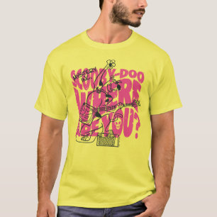 Camiseta Scooby-Doo Onde Você Está Punk Guitar Riff