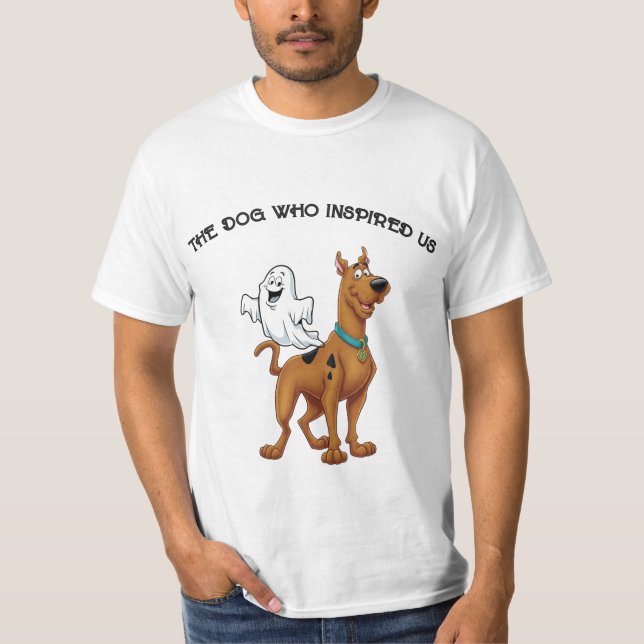 Camiseta Scooby-Doo: Our Fearful, Brilliant Inspiration! (Frente)