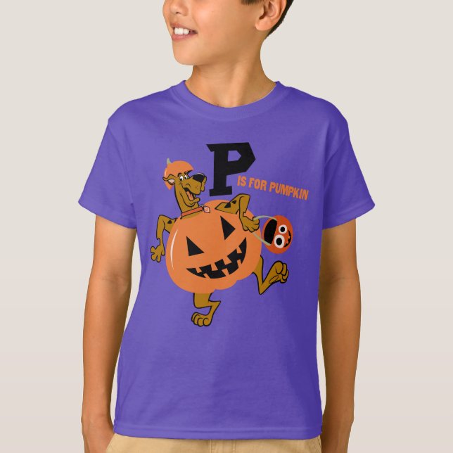 Camiseta Scooby-Doo | P é para a abóbora (Frente)