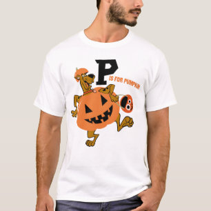 Camiseta Scooby-Doo P é para a abóbora