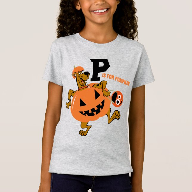 Camiseta Scooby-Doo | P é para a abóbora (Frente)