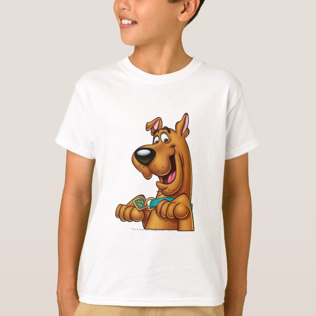 Camiseta Scooby-Doo Paws Up (Frente)
