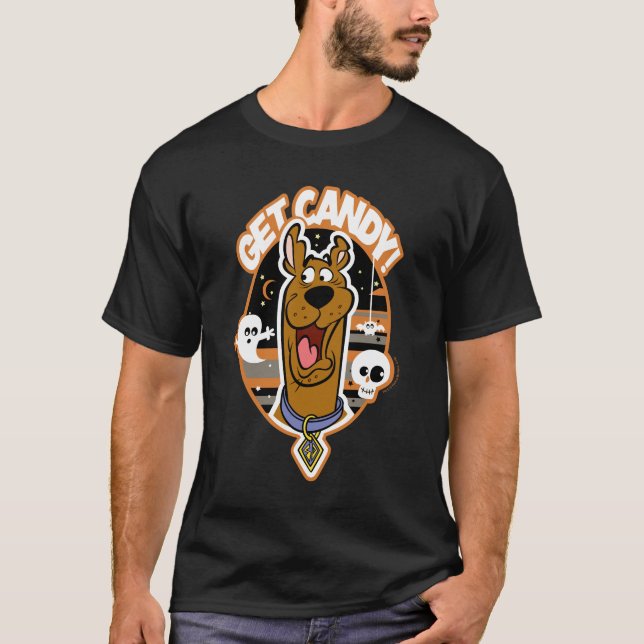 Camiseta Scooby-Doo | Pegue o Candy! (Frente)